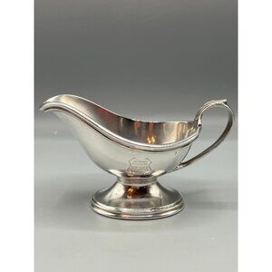 Union Pacific RR Dining Car Silver Soldered Gravy Boat Overland Train 1302C UP